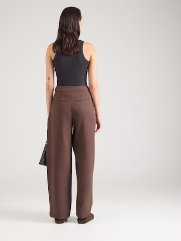 MSCH COPENHAGEN Regular Pants 'MSCHZein Esteriane' in Brown