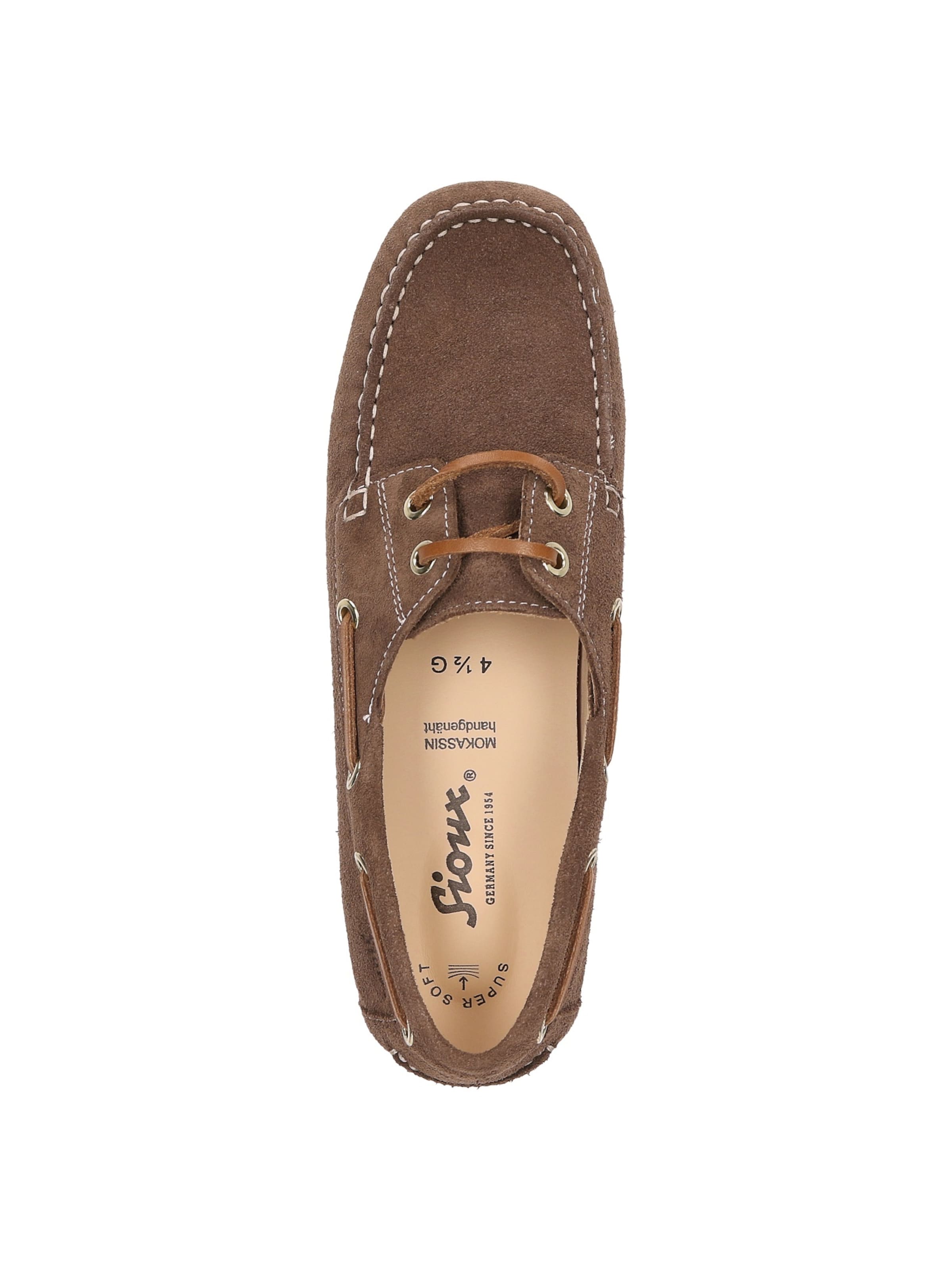 SIOUX Schnürschuh ' Simadesa-701 ' in Braun