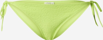 Slip costum de baie de la Calvin Klein Swimwear pe verde: față