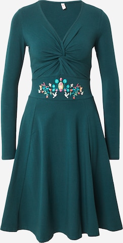 Robe 'Hot Knot' Blutsgeschwister en vert : devant
