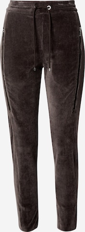 MAC Slimfit Broek 'Future' in Grijs: voorkant