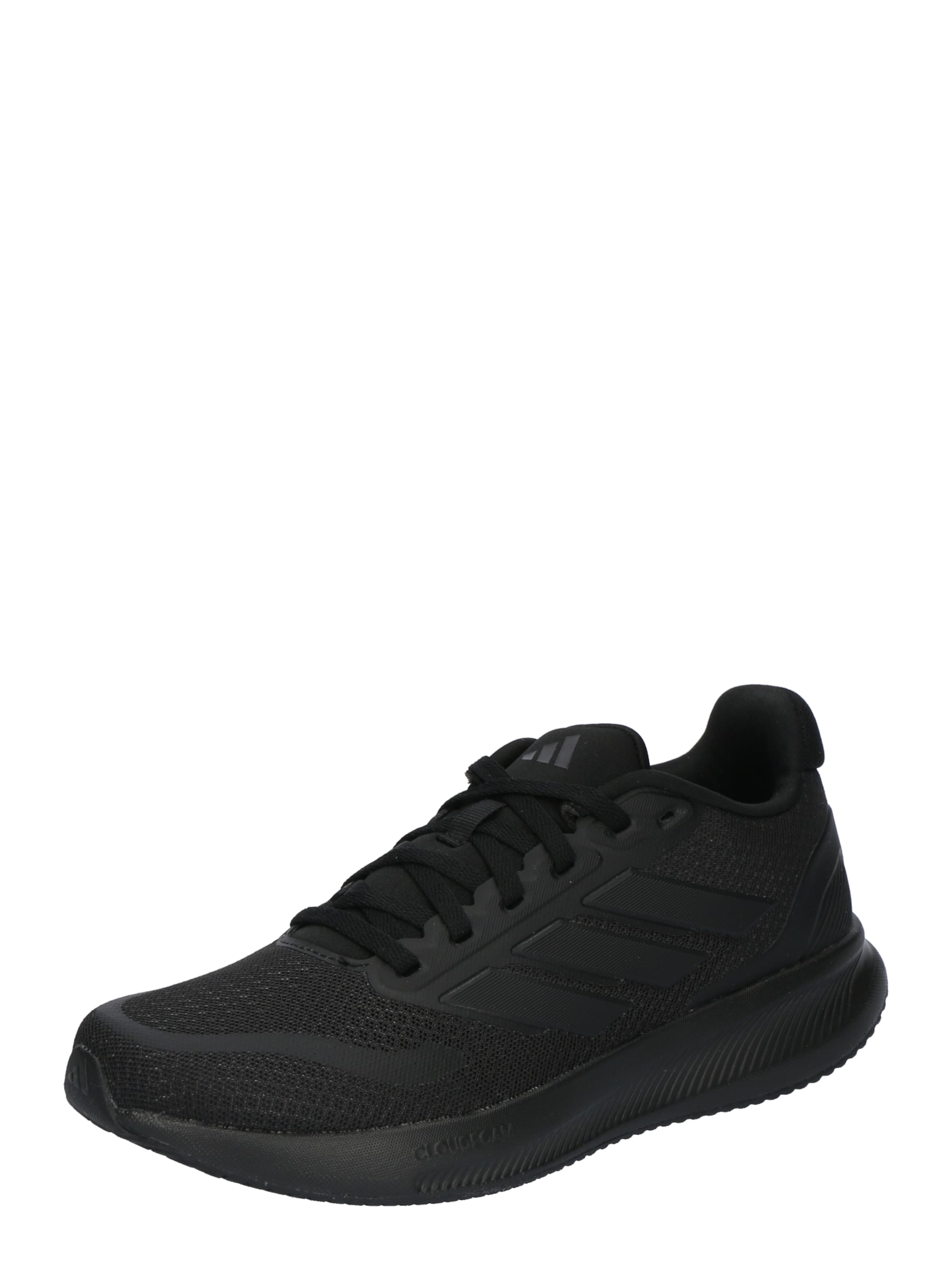 Sneaker 'Runfalcon 5' de la ADIDAS SPORTSWEAR pe negru: față