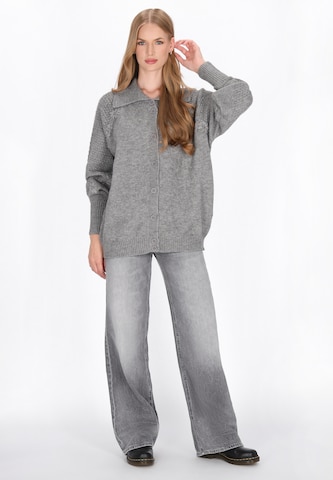 DreiMaster Vintage - Cárdigan en gris