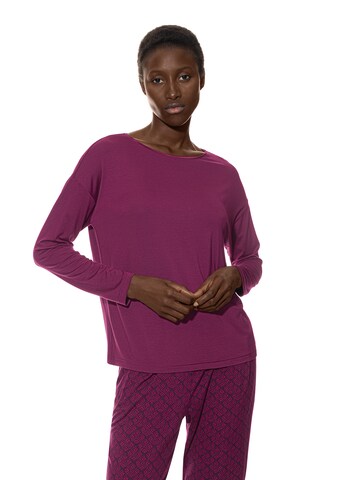 Chemise de nuit 'Pure Chic' Mey en violet : devant