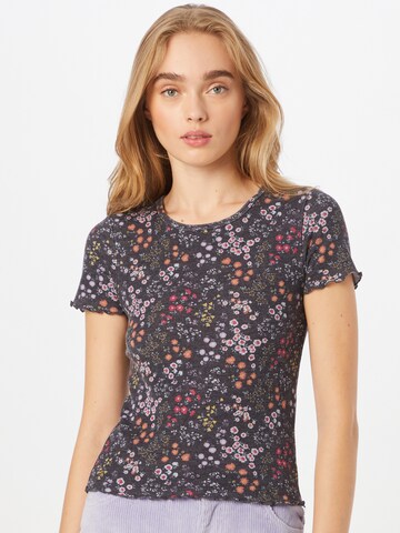 American Eagle Shirt in Zwart: voorkant