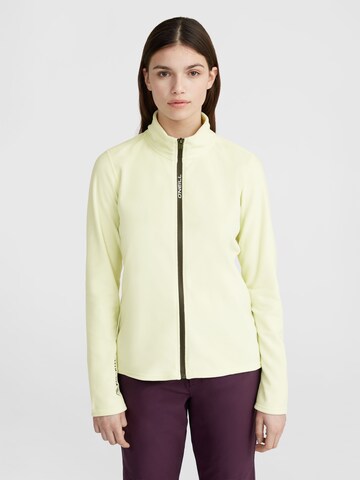 Veste en polaire fonctionnelle O'NEILL en vert : devant