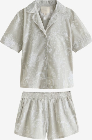 LAURA ASHLEY - Pijama de pantalón corto en beige: frente