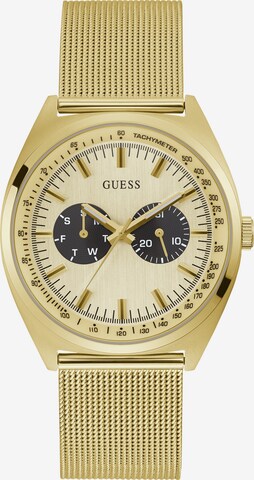 GUESS Analoog horloge 'Blazer' in Goud: voorkant