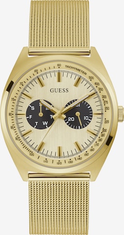 GUESS Analoog horloge 'Blazer' in Goud: voorkant