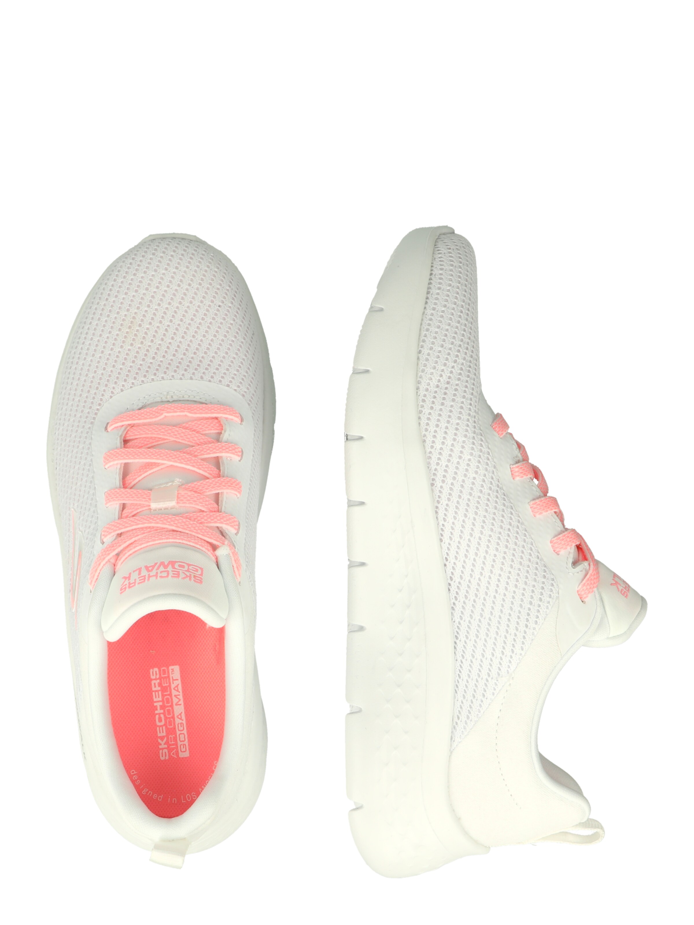 Chaussure à lacets SKECHERS en blanc