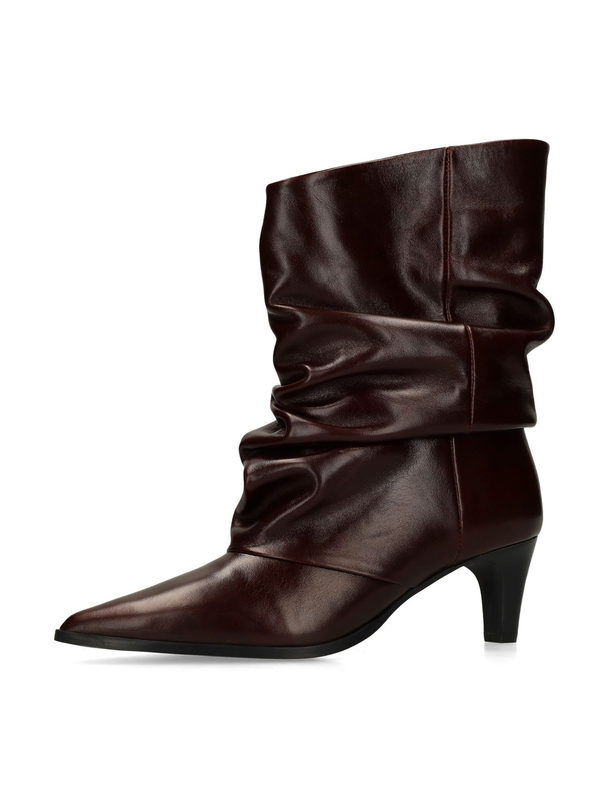 Bottines MANFIELD en rouge : devant