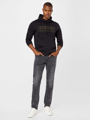 BOSS Green Sweatshirt 'Soody 2' in Schwarz