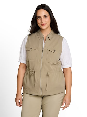 Tom Tailor Women + - Colete em verde: frente