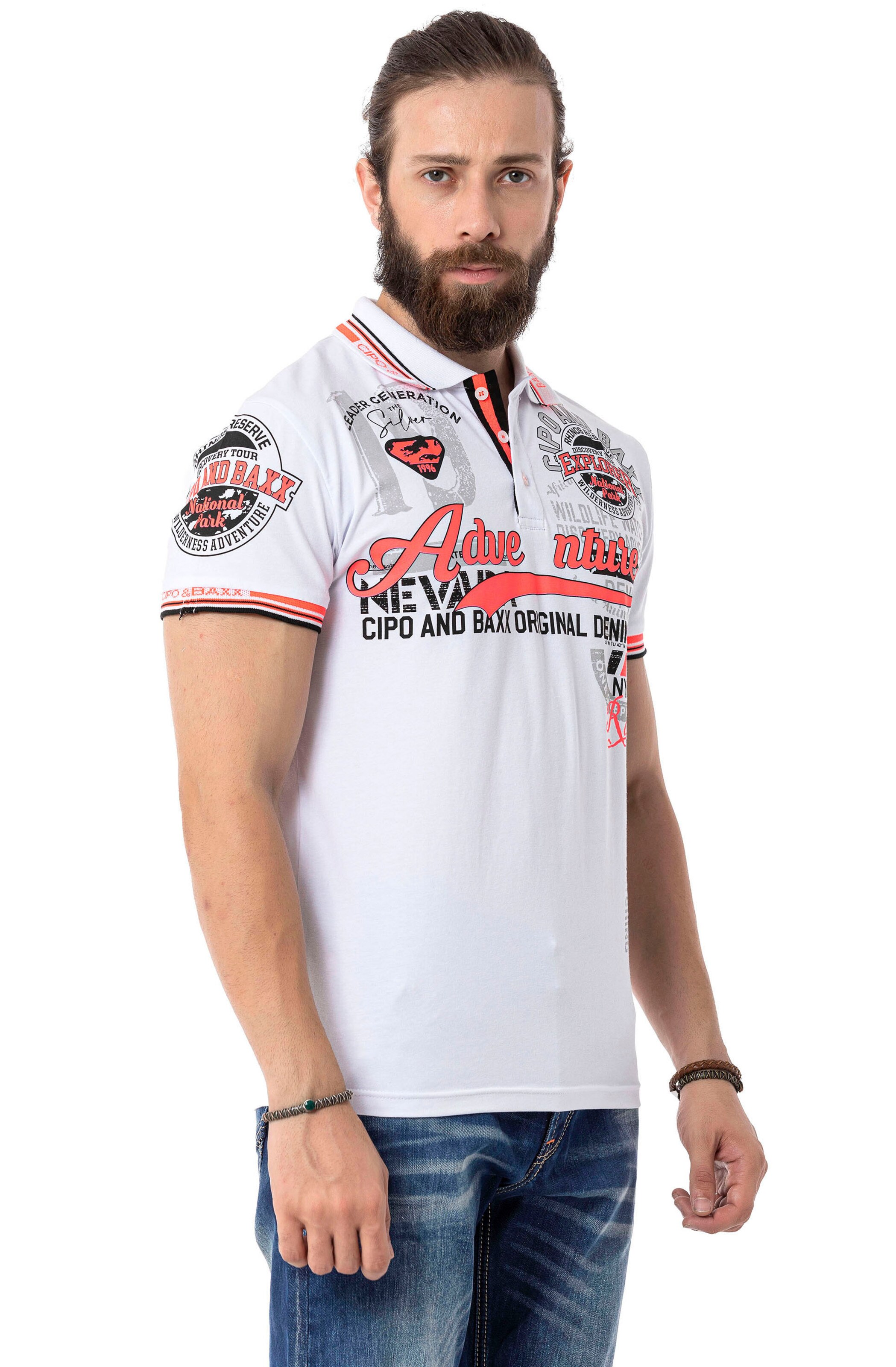 CIPO & BAXX Shirt in White