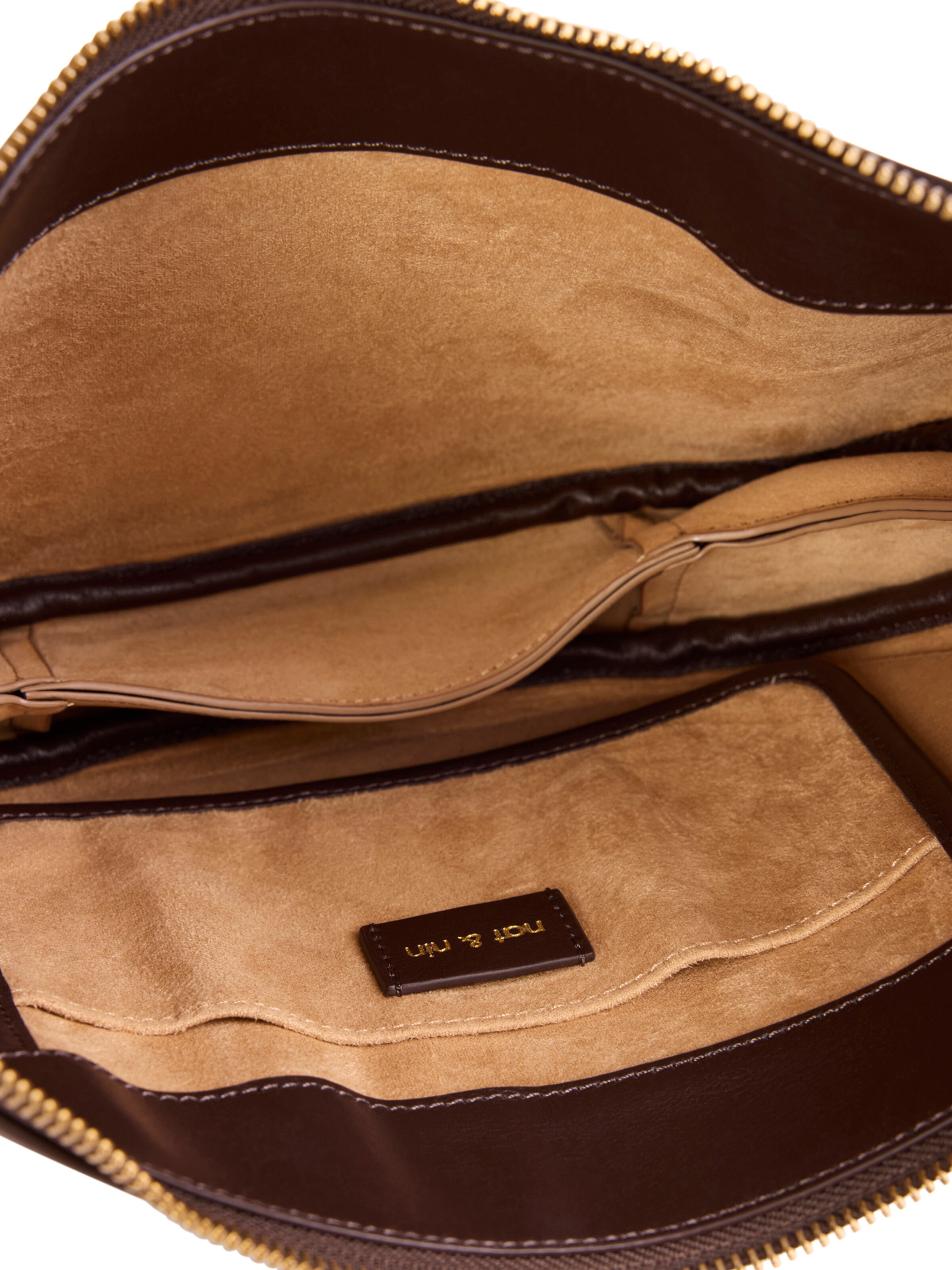 Nat&Nin Umhängetasche ' LUNE ' in Braun