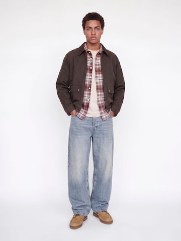 JACK & JONES Comfort Fit Hemd in Lila