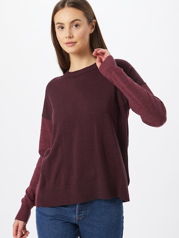 ICEBREAKER Athletic Sweater in Red: front