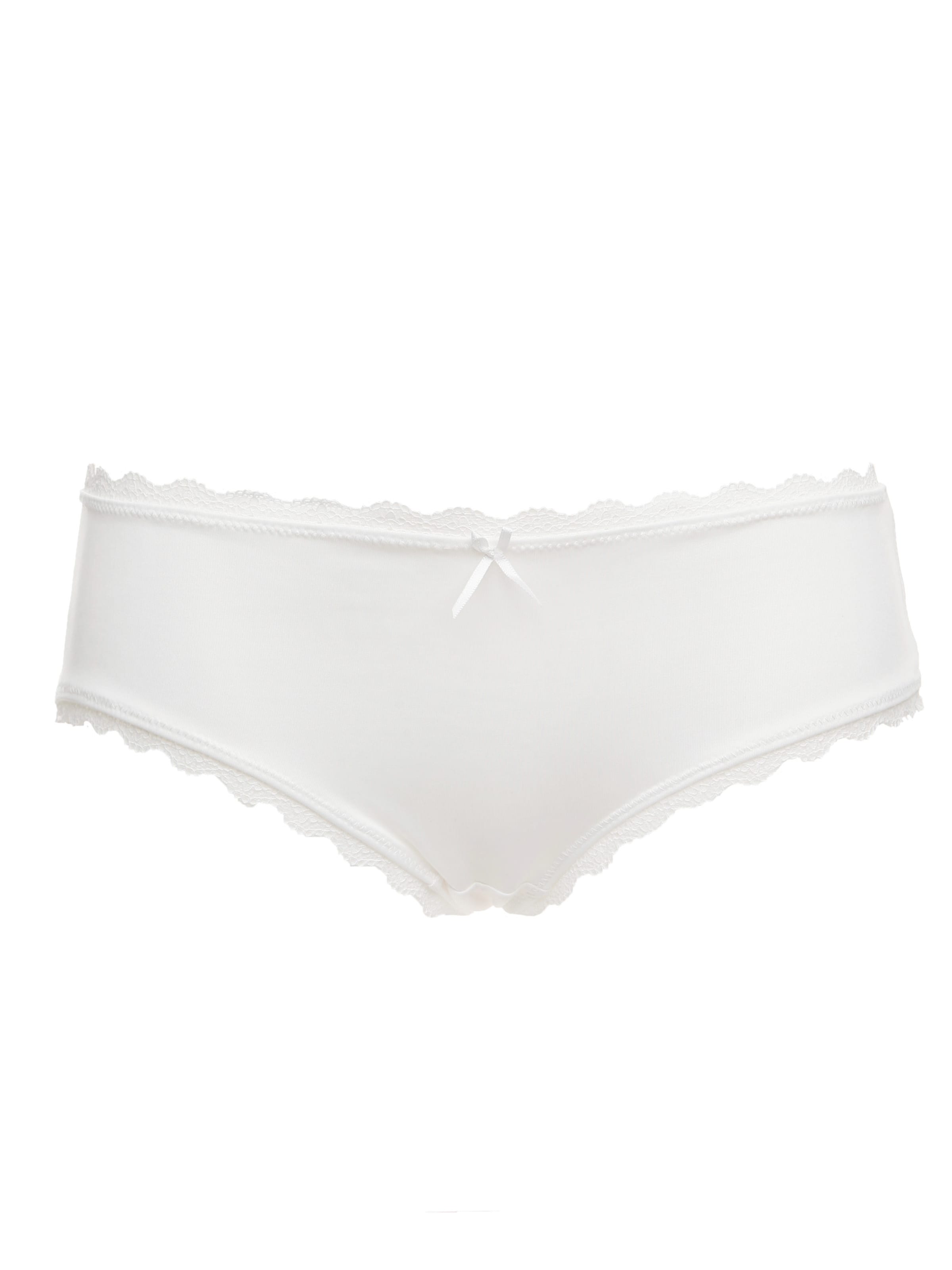 SugarShape Panty in White: front