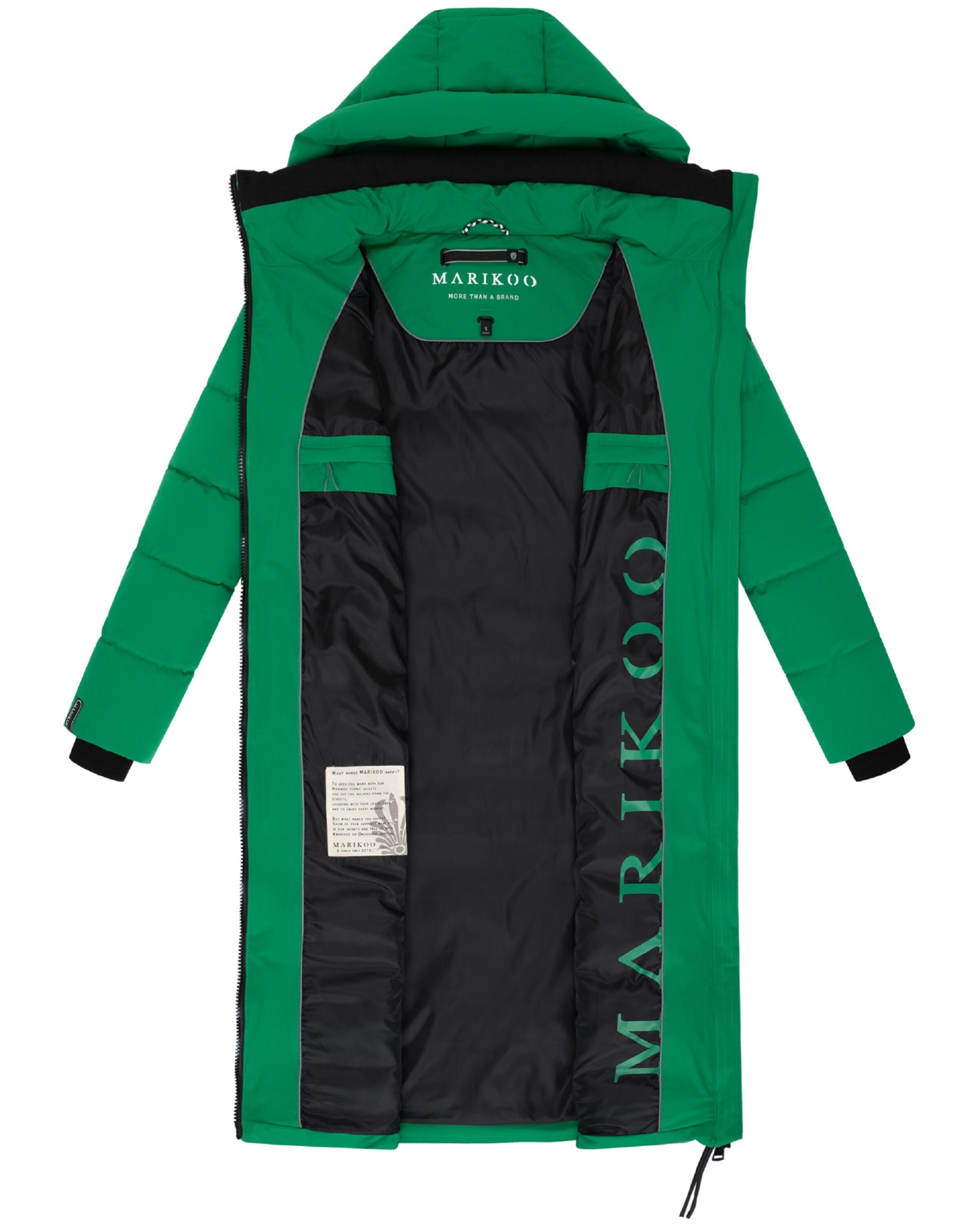 žalia MARIKOO Žieminis paltas 'Lanitaa XVI'