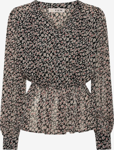A-VIEW Longbluse 'Florita' in braun, Produktansicht