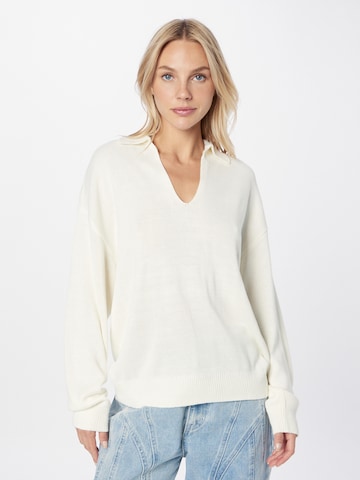 NLY by Nelly - Pullover em branco: frente