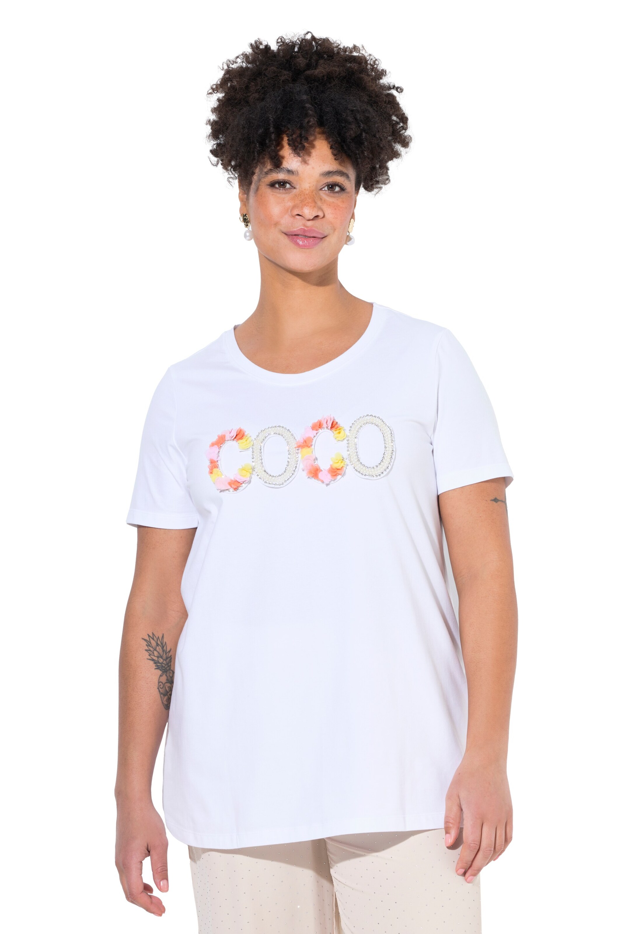 MIAMODA Shirt in Wit: voorkant