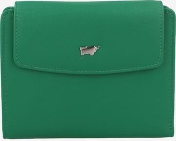 Braun Büffel Portemonnaie 'Joy' in Grün: Vorderseite
