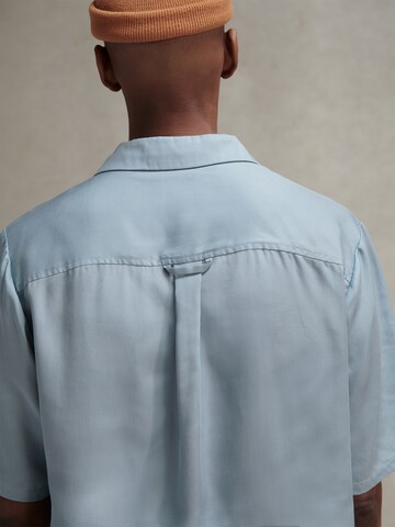 ABOJ ADEJ Regular fit Button Up Shirt 'Tserona' in Blue