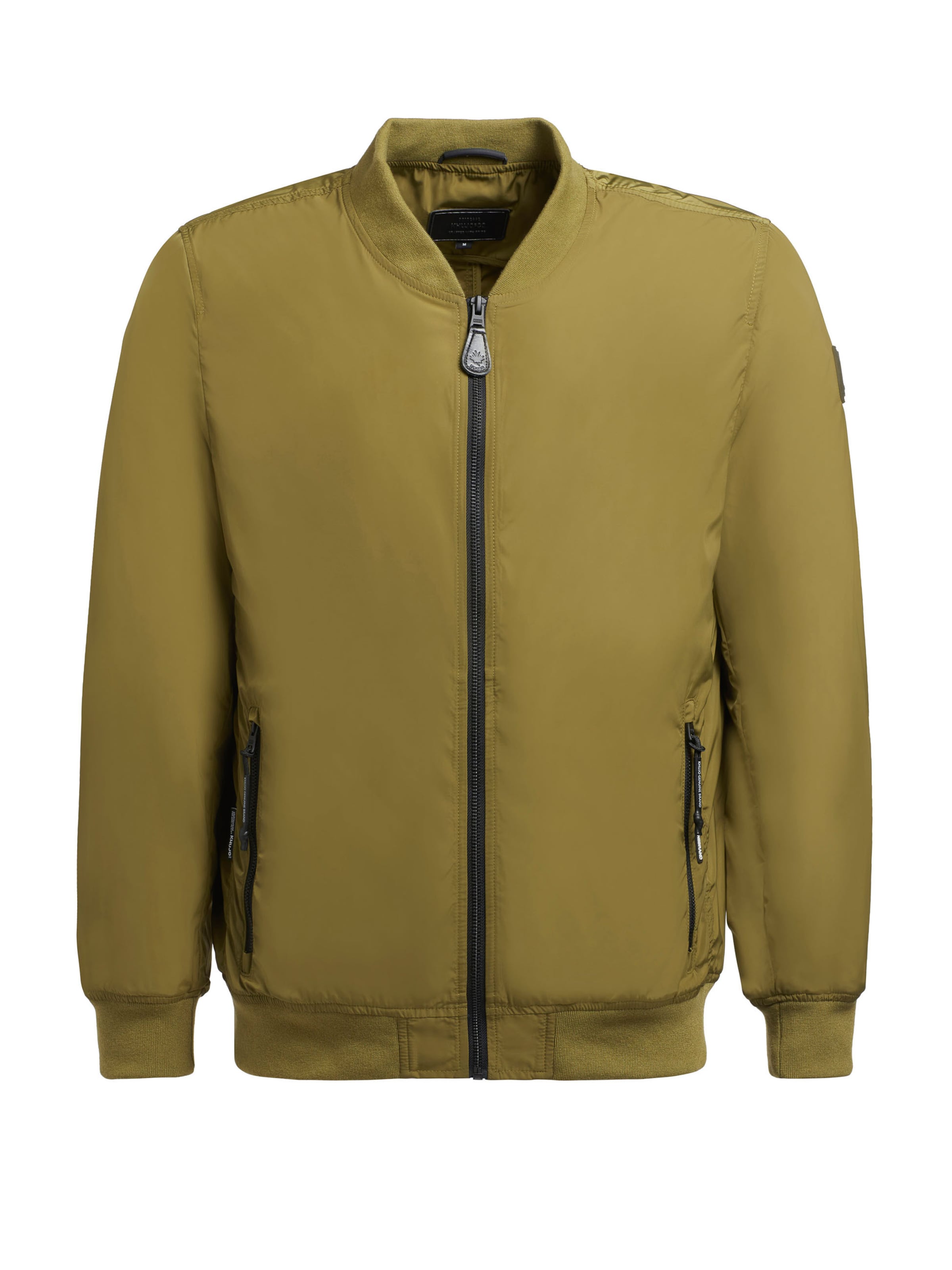 khujo Jacke 'Lasse' in Grün: Vorderseite