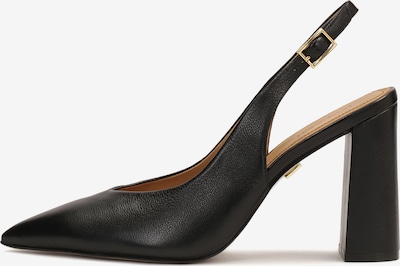 Pumps Kazar pe negru, Vizualizare produs