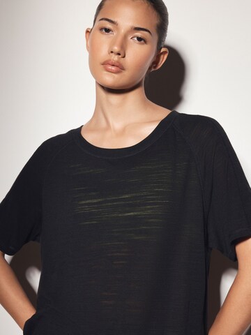 T-shirt Next en noir