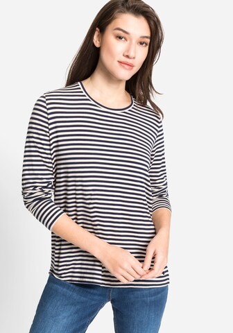 Olsen Shirt in Blauw: voorkant