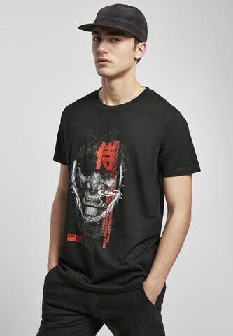 Mister Tee - Camiseta 'Samurai' en negro: frente