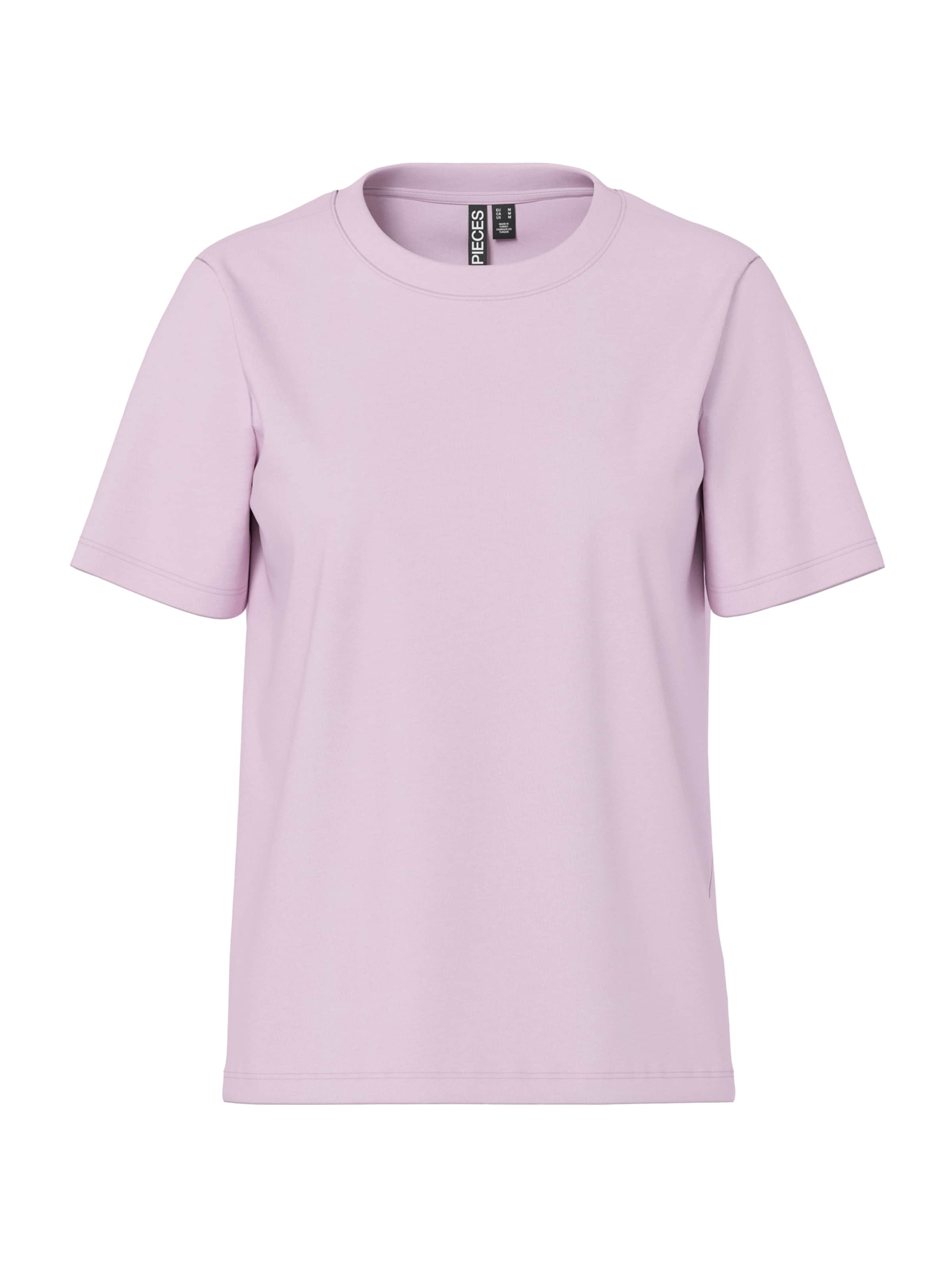 PIECES Shirt 'PCRia' in Lila: voorkant