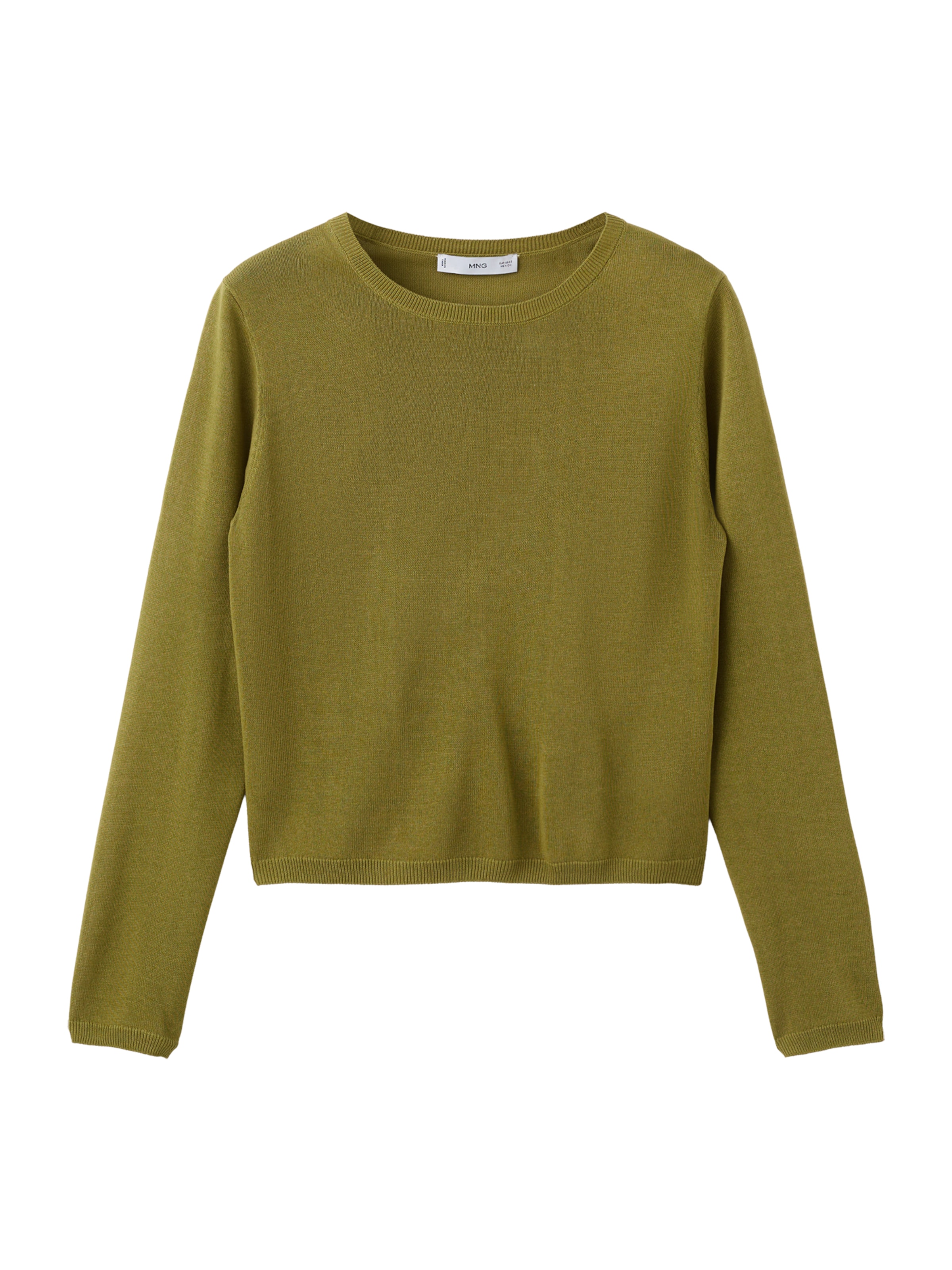 MANGO Pull-over 'TENCY' en kiwi, Vue avec produit