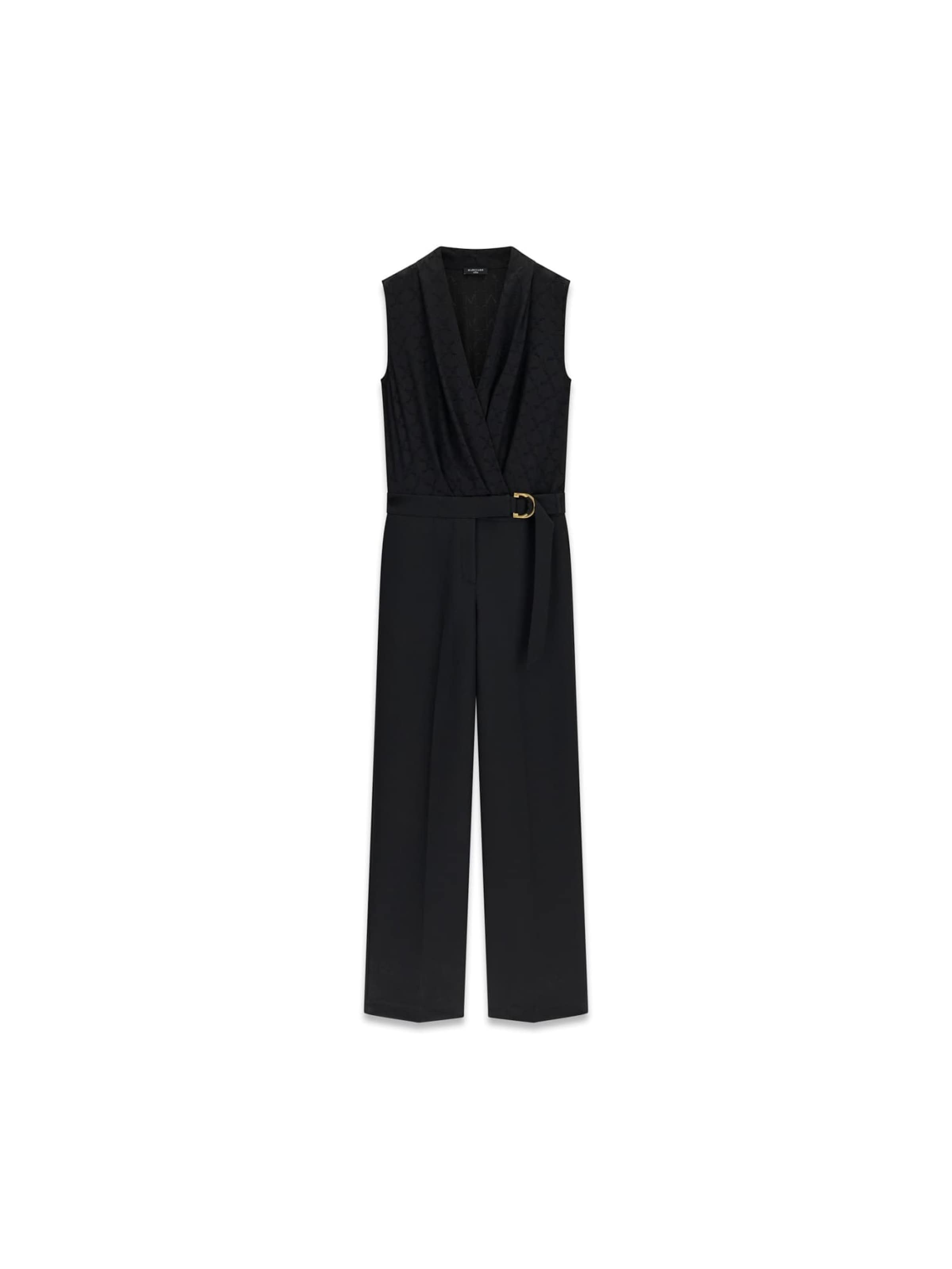 MARCIANO LOS ANGELES Jumpsuit in Schwarz: Vorderseite