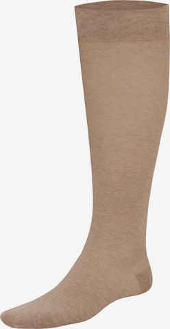 KUNERT Kniestrümpfe 'Fly&Care®' in Beige: Vorderseite