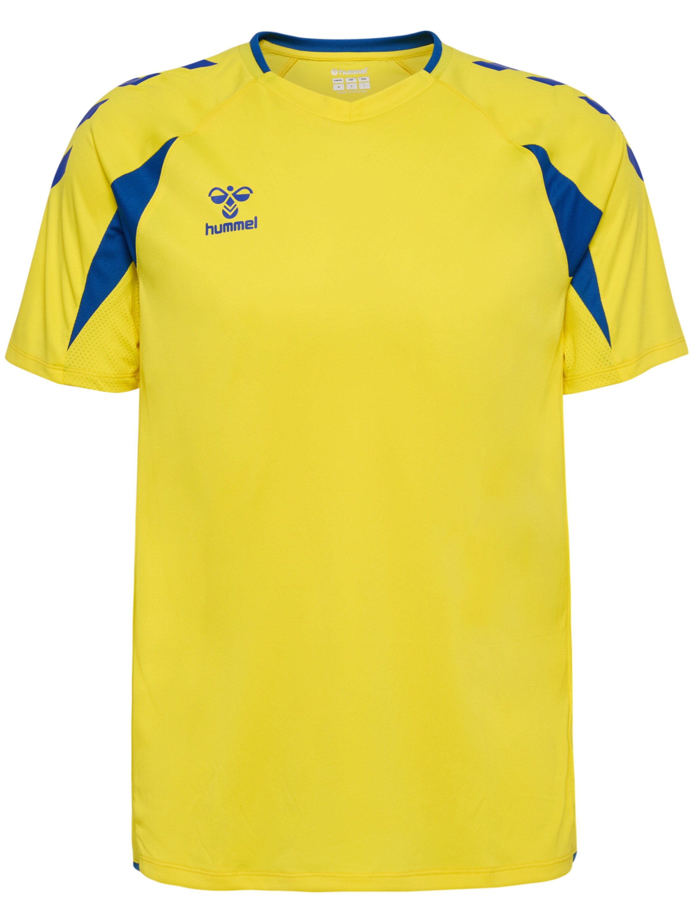 Hummel Functioneel shirt 'Core 2.0' in Geel: voorkant