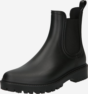Chelsea Boots '51ME201' Dockers by Gerli en noir : devant
