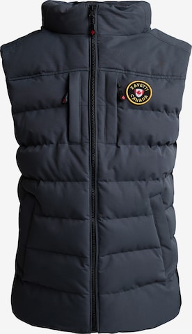 Gilet 'Oshawa 2.0' Zavetti Canada en gris : devant