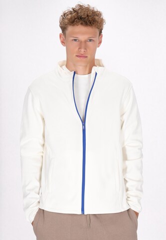 Veste de survêtement Mo ATHLSR en blanc : devant