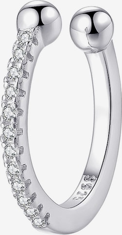 Hey Happiness Ohrringe 'Sternstaub' in Silber: Vorderseite