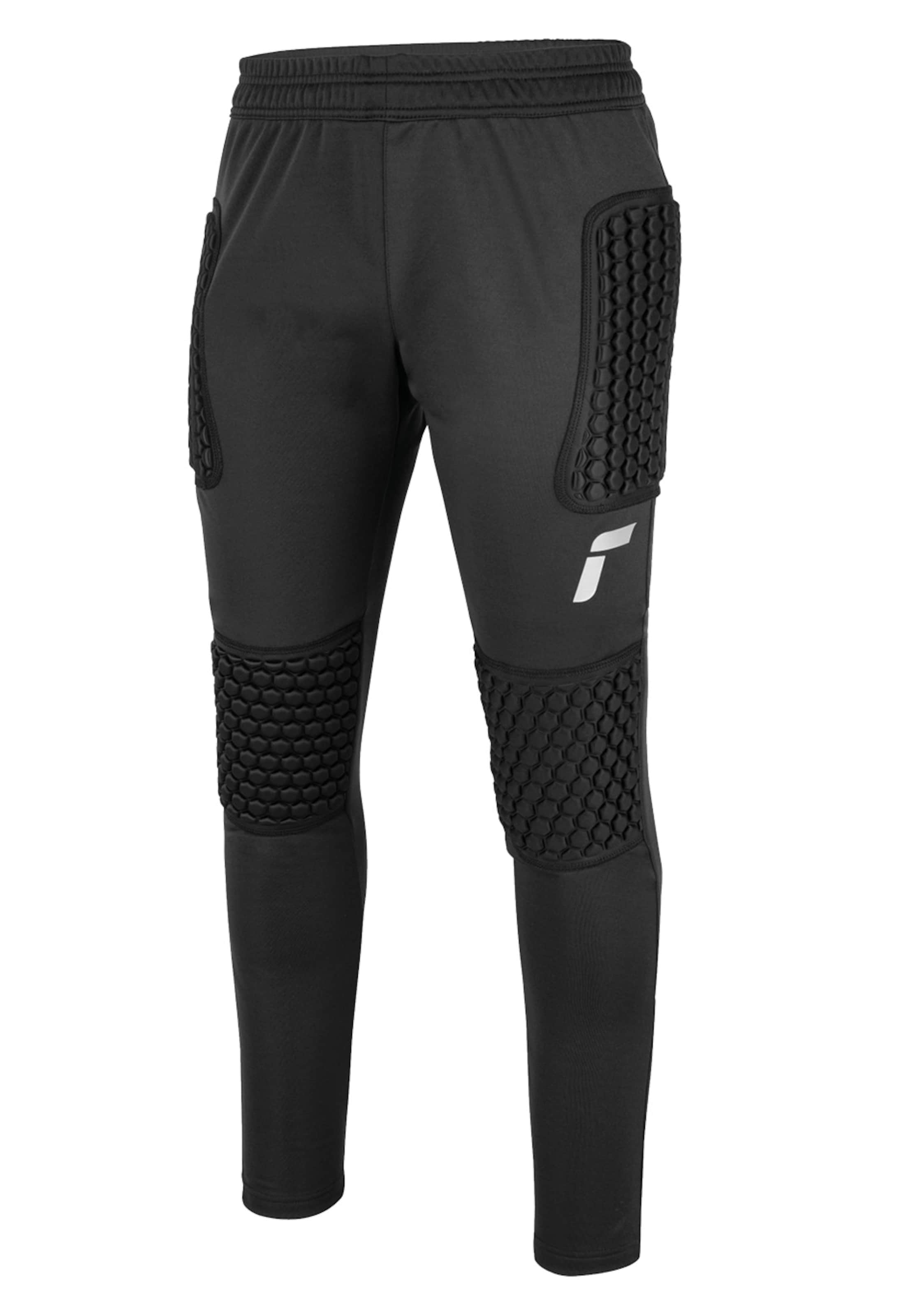 REUSCH Slimfit Torwarthose 'Contest II' in Schwarz