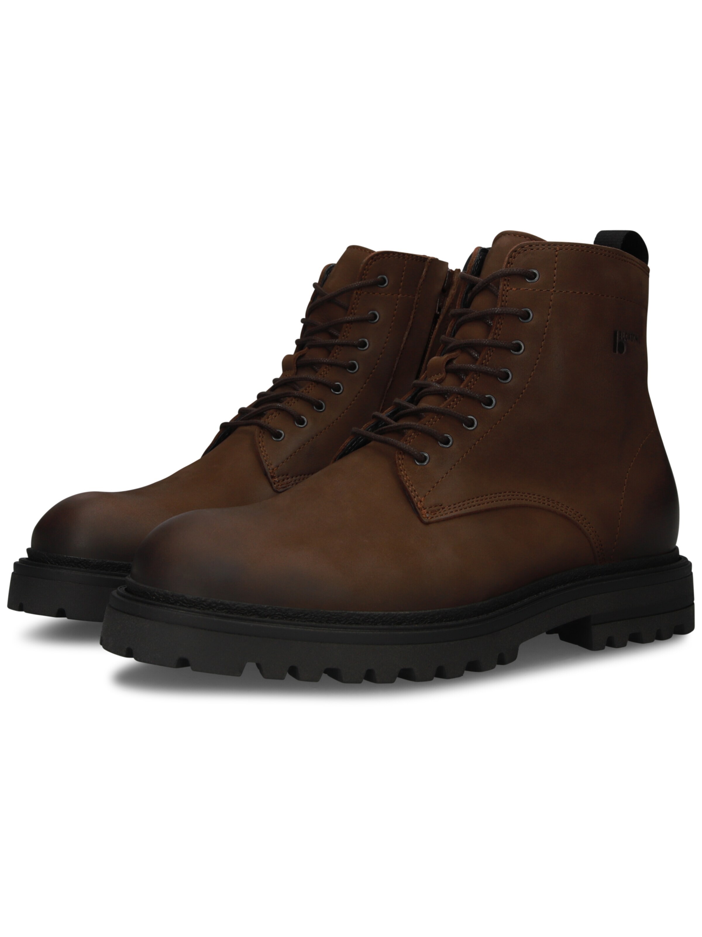 BLACKSTONE - Botas con cordones 'ONYX TATE' en marrón