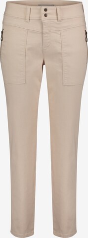 Slimfit Pantaloni di Betty & Co in beige: frontale