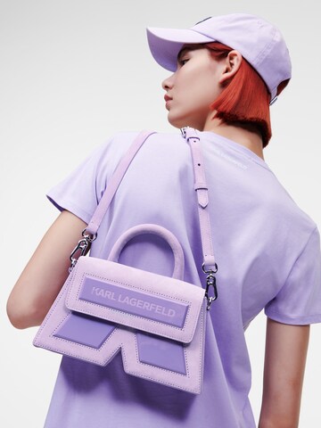 Karl LagerfeldRučna torbica - ljubičasta boja: prednji dio