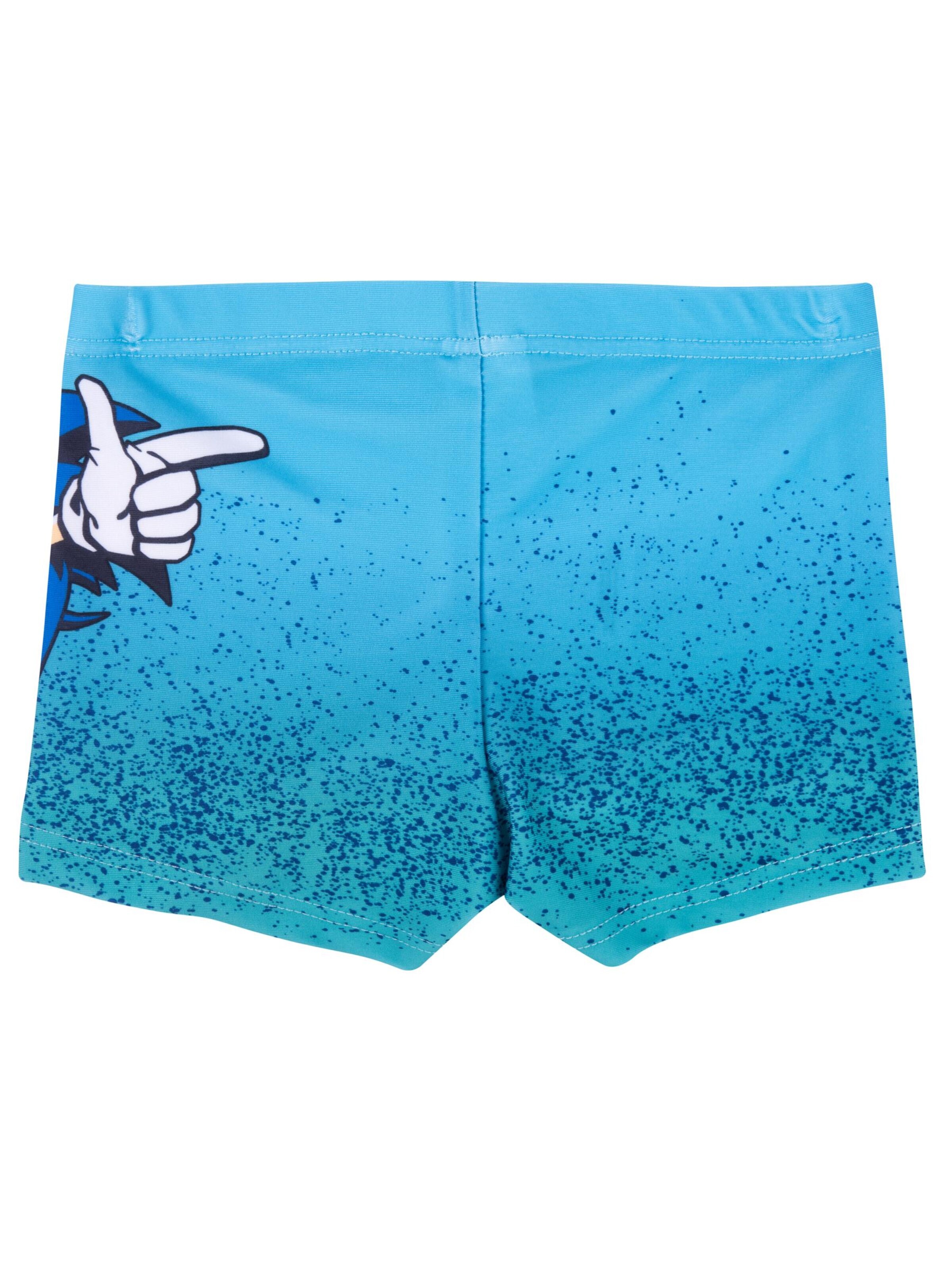 Sonic Swim Trunks 'The Hedgehog' in Blue