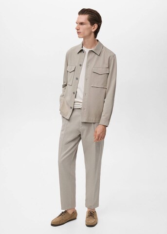 MANGO MAN Between-Season Jacket 'Alicudi3' in Grey