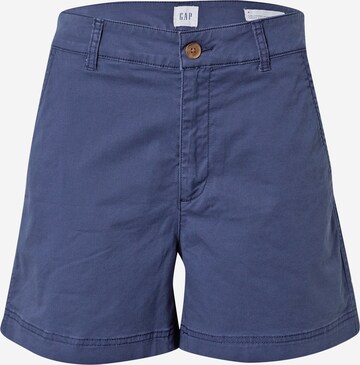 GAP Chino in Blauw: voorkant