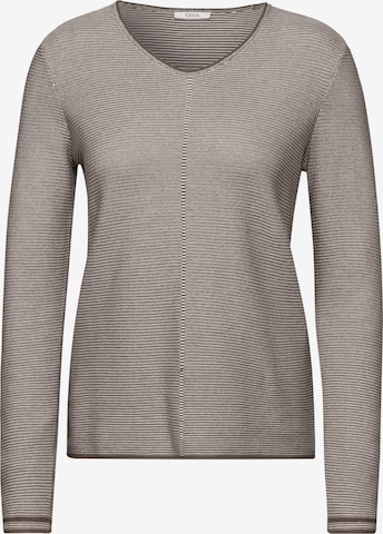 CECIL Sweater in Brown: front